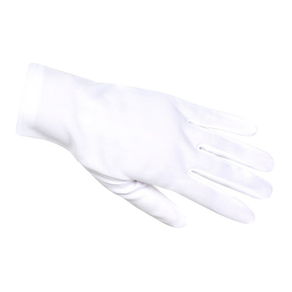 Gants Blancs Courts - Accessoire Déguisement Fête