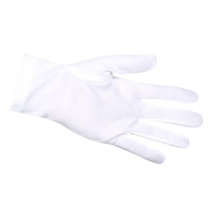Gants Blancs Courts - Accessoire Déguisement Fête