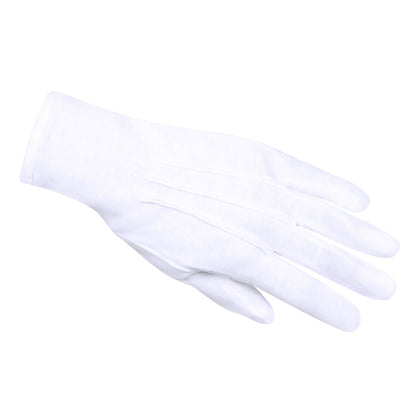 Gants Blancs Mime - Accessoire Déguisement Cirque Classique