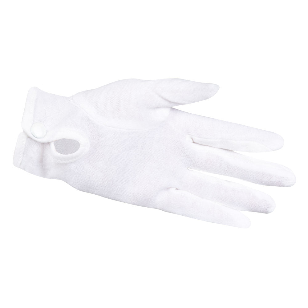 Gants Blancs Mime - Accessoire Déguisement Cirque Classique