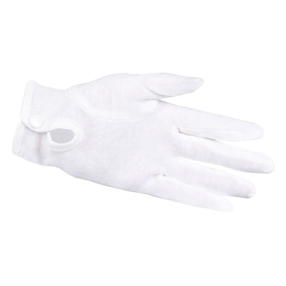 Gants Blancs Mime Déguisement Clown Cirque Accessoire