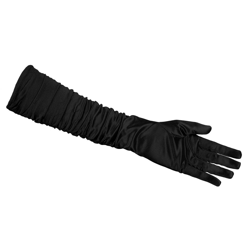 Gants Longs Froissés Glamour - 6 Coloris | Accessoire Déguisement