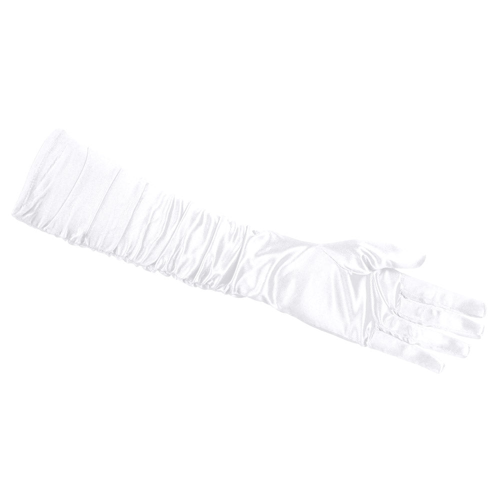 Gants Longs Froissés Glamour - 6 Coloris | Accessoire Déguisement