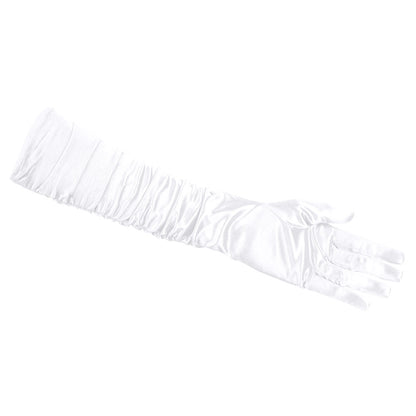 Gants Longs Froissés Glamour - 6 Coloris | Accessoire Déguisement
