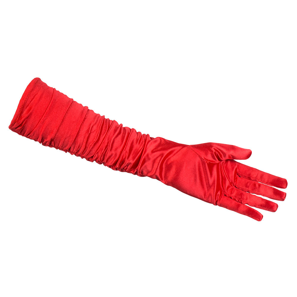 Gants Longs Froissés Glamour - 6 Coloris | Accessoire Déguisement