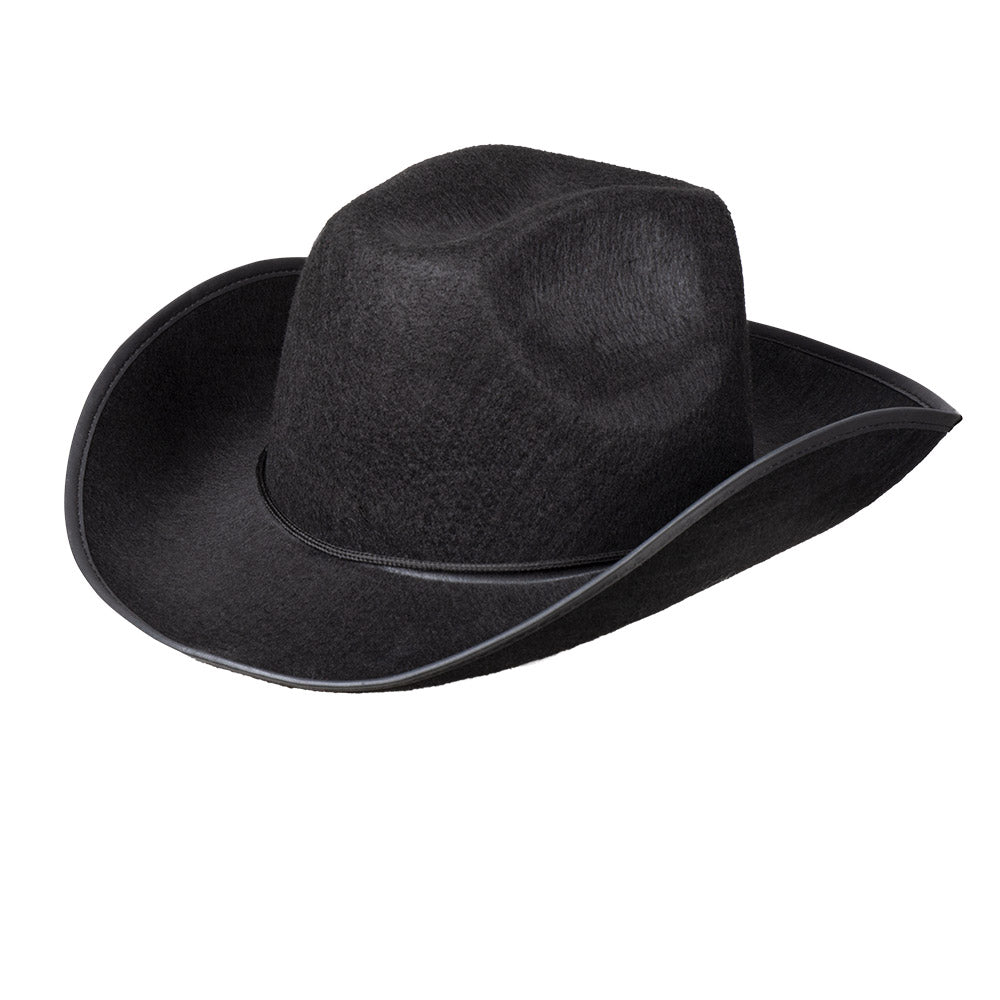 Chapeau Cowboy Noir Adulte - Style Western Authentique