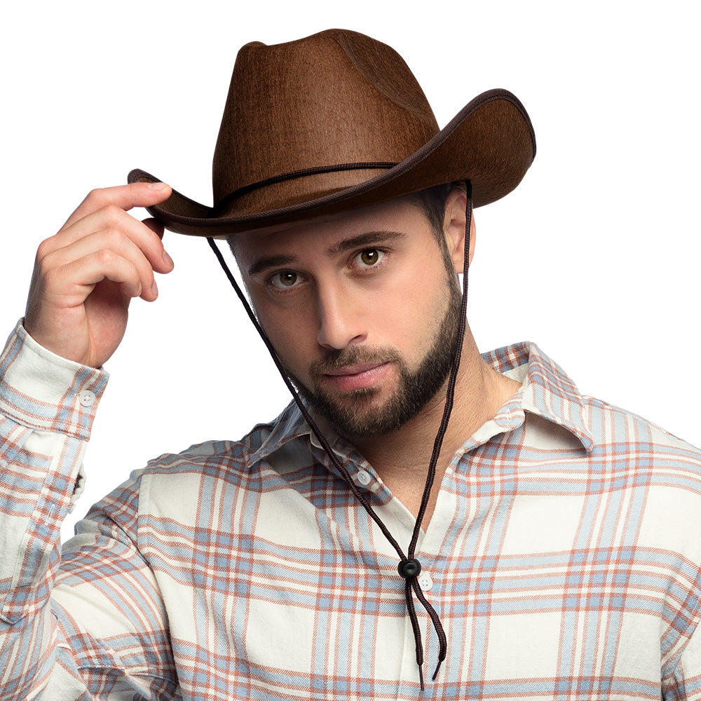 Chapeau Cowboy Marron - Accessoire Western Authentique