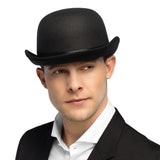 Chapeau Melon Noir Feutre Adulte - Accessoire Déguisement