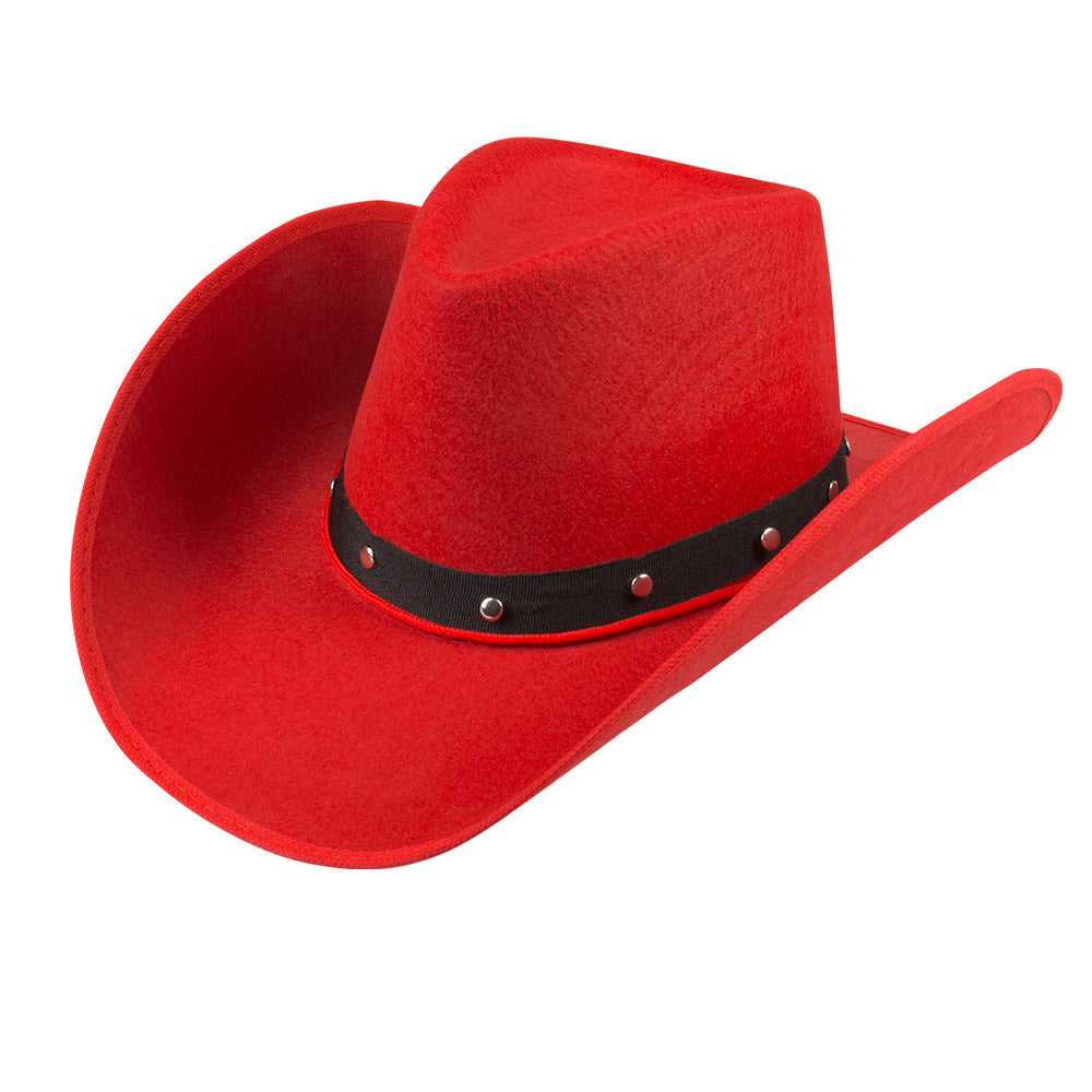 Chapeau Cowboy Adulte avec Bandeau Strass | 6 Coloris