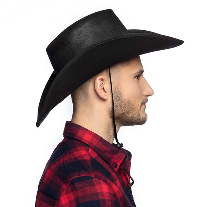 Chapeau Cowboy Adulte avec Bandeau Strass | 6 Coloris