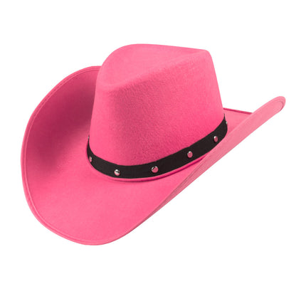 Chapeau Cowboy Adulte avec Bandeau Strass | 6 Coloris
