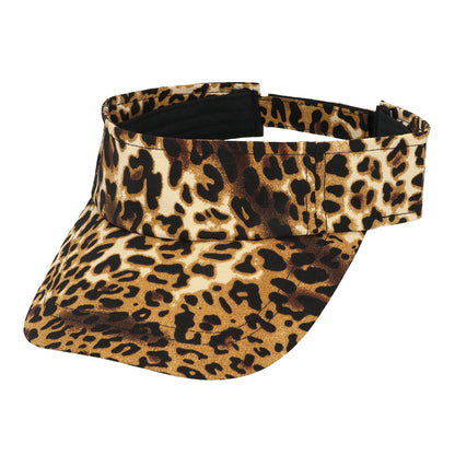 Visière Léopard Animal Print - Accessoire Fête Déguisement