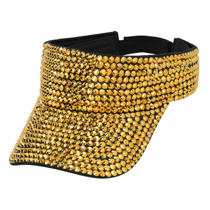 Casquette Sequins Or Paillettes - Accessoire Disco Party Chic