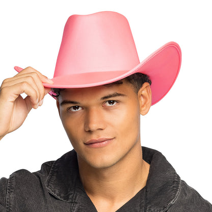 Chapeau Cowboy Fluo UV Blacklight - 5 Couleurs Disco