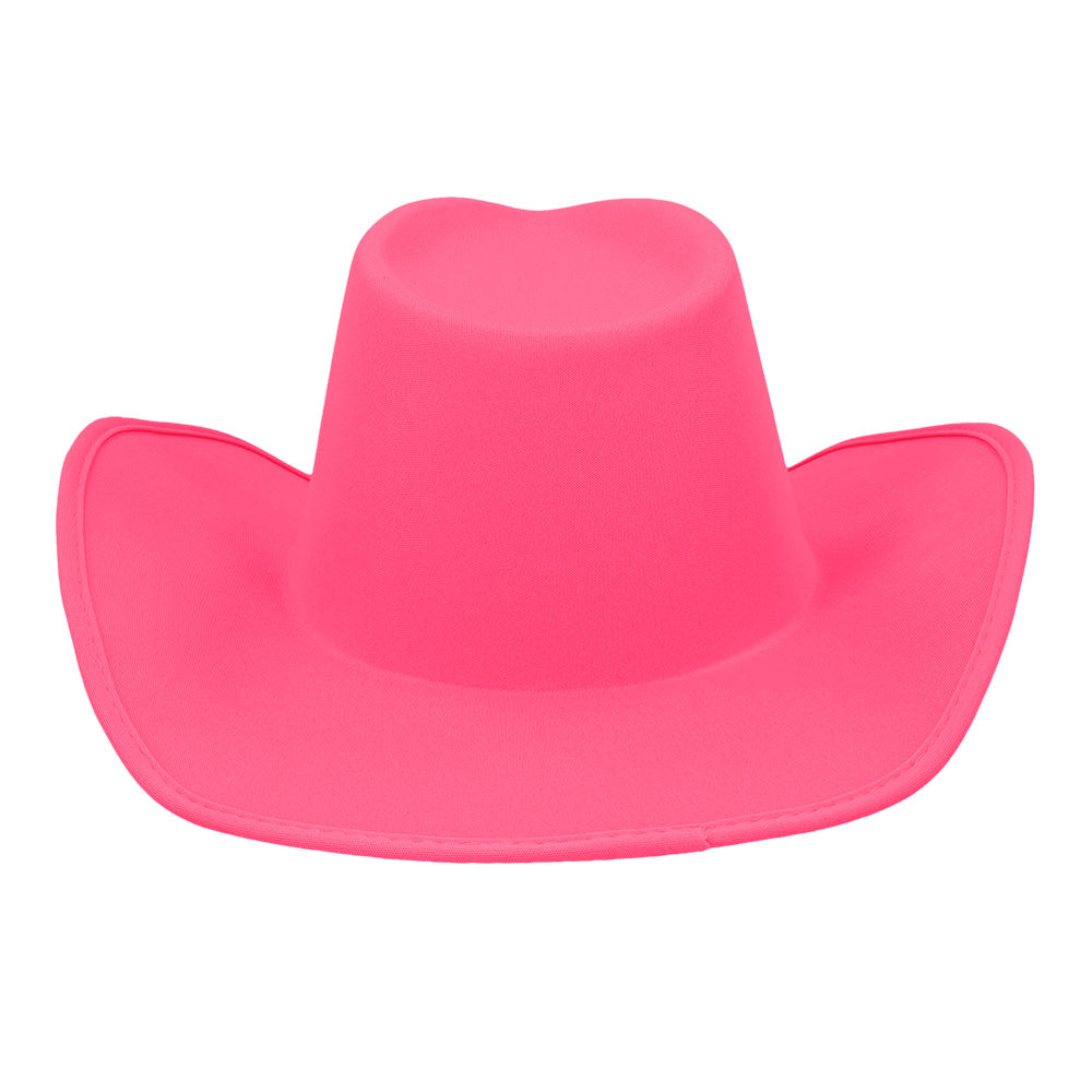 Chapeau Cowboy Fluo UV Blacklight - 5 Couleurs Disco