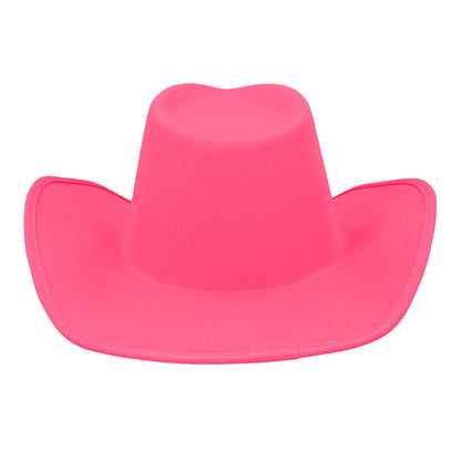 Chapeau Cowboy Fluo UV Blacklight - 5 Couleurs Disco