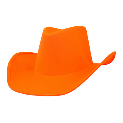 Chapeau Cowboy Fluo UV Blacklight - 5 Couleurs Disco