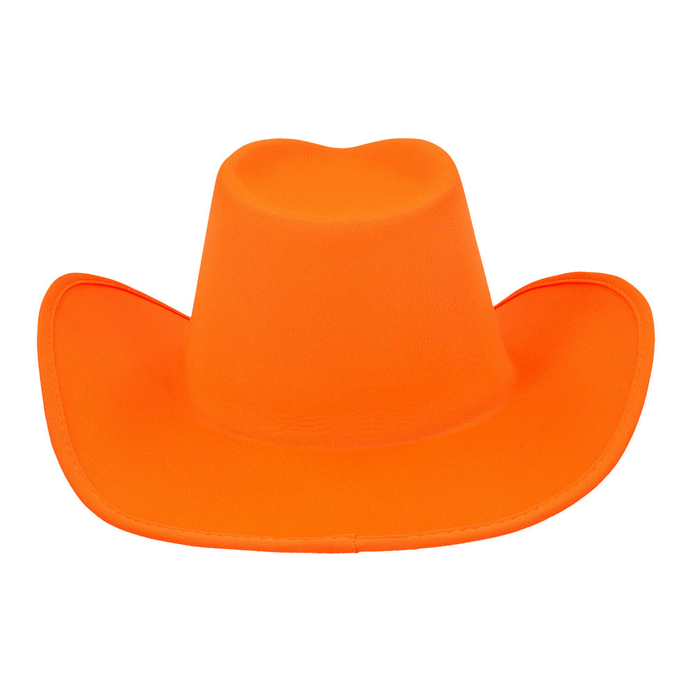 Chapeau Cowboy Fluo UV Blacklight - 5 Couleurs Disco