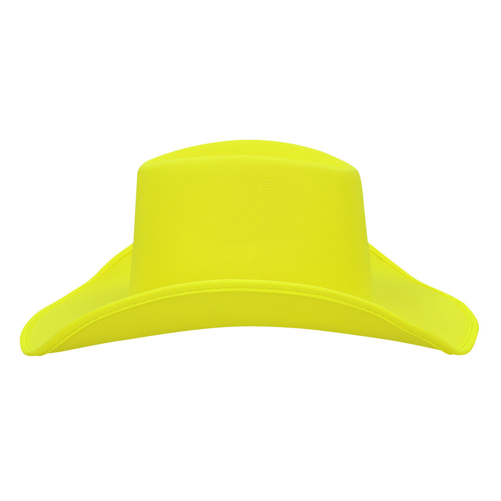 Chapeau Cowboy Néon UV Blacklight Fluo Adulte