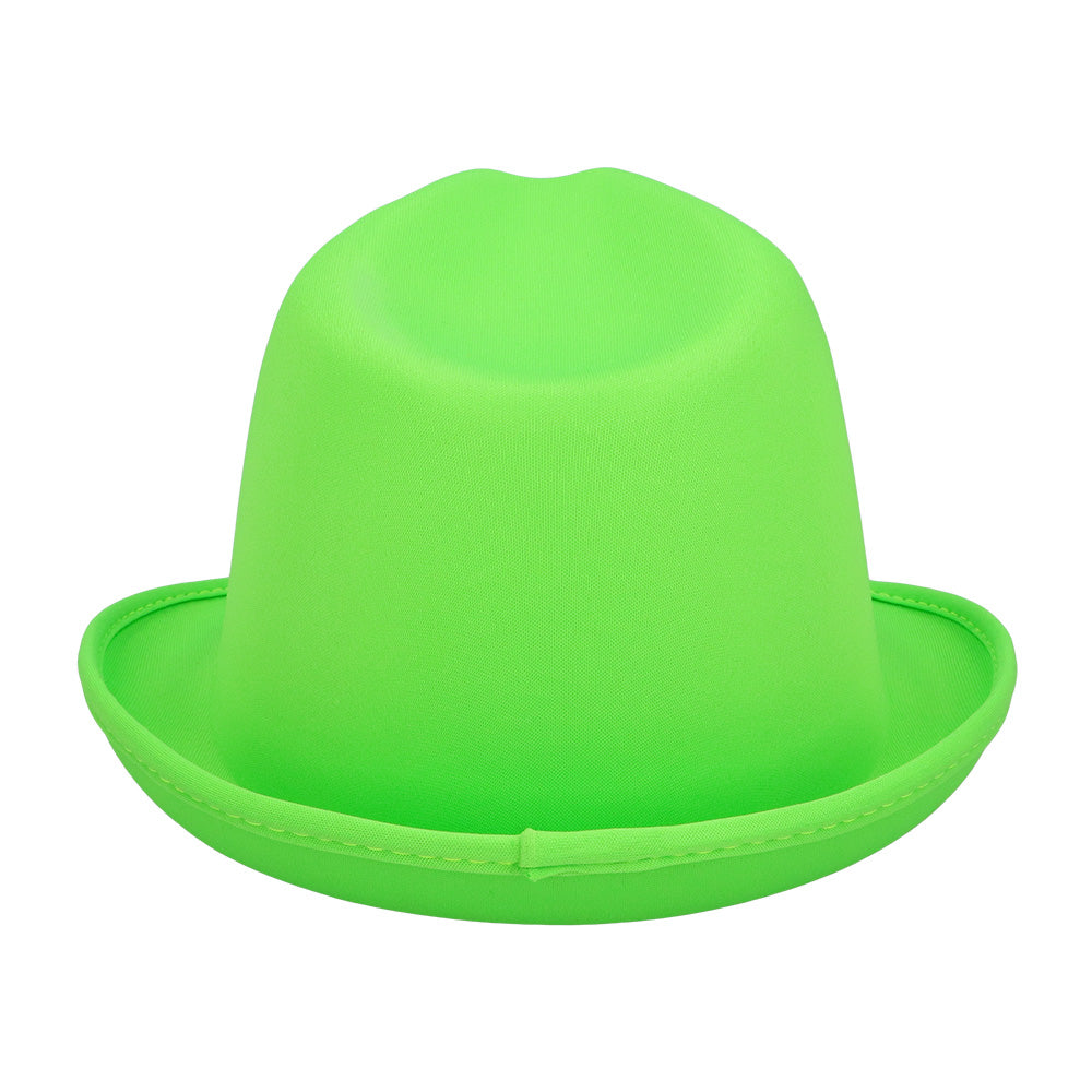 Chapeau Borsalino Fluo Brillant UV - Couleurs Vives pour Fêtes