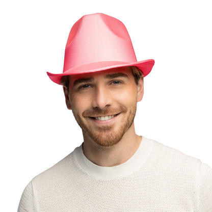 Chapeau Borsalino Fluo Brillant UV - Couleurs Vives pour Fêtes