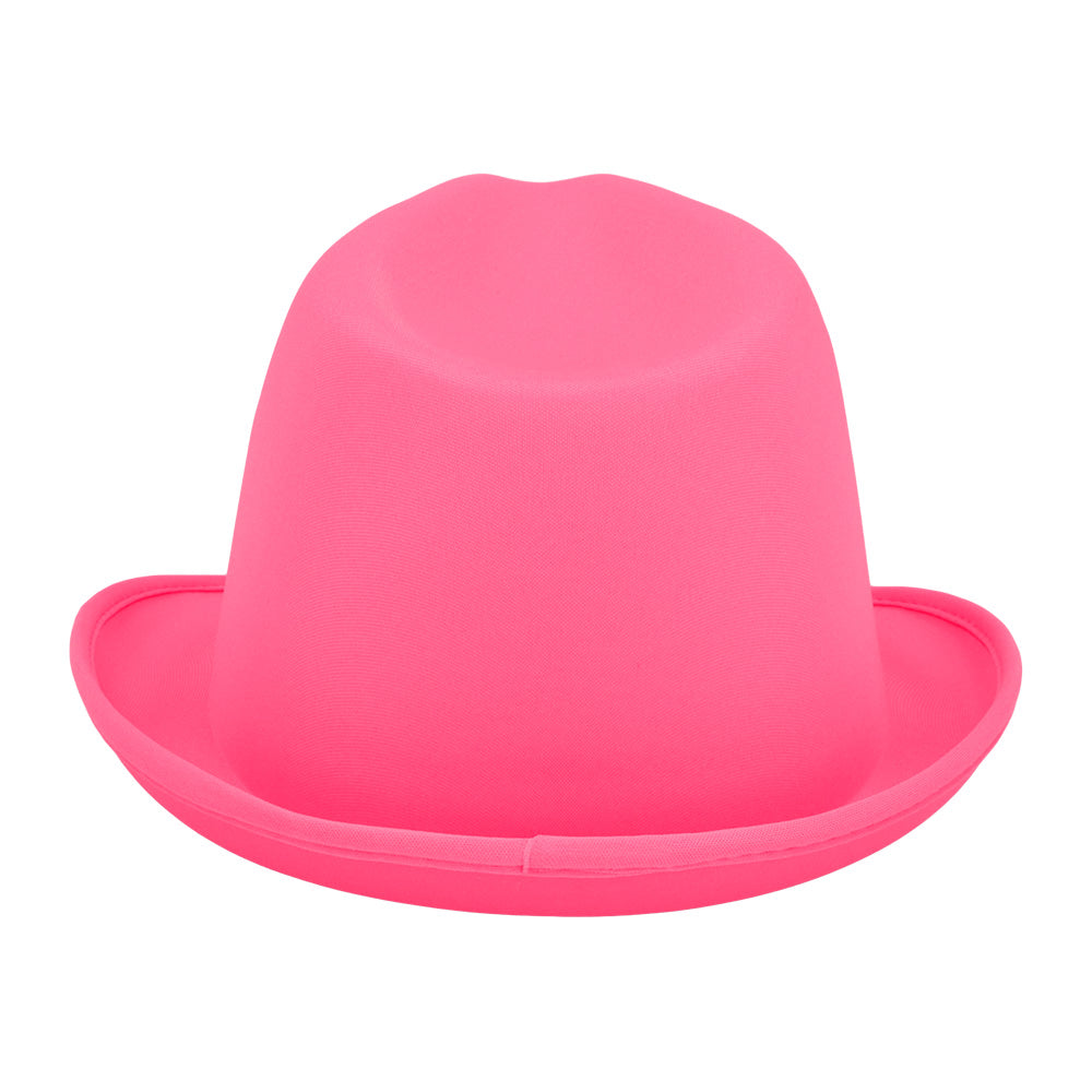 Chapeau Borsalino Fluo Brillant UV - Couleurs Vives pour Fêtes