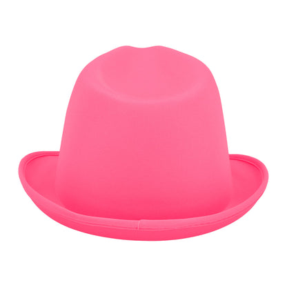 Chapeau Borsalino Fluo Brillant UV - Couleurs Vives pour Fêtes