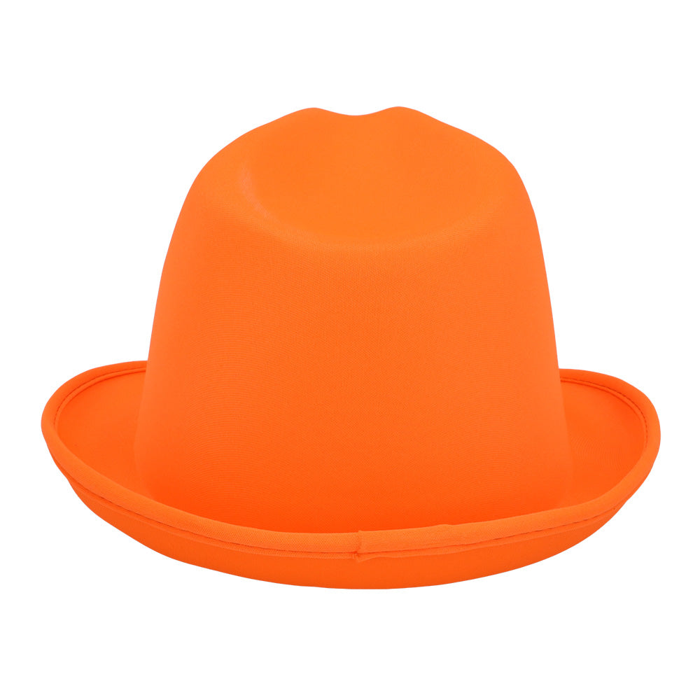 Chapeau Borsalino Fluo Brillant UV - Couleurs Vives pour Fêtes