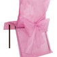 10 Housses de chaise Premium rose 50 x 95 cm