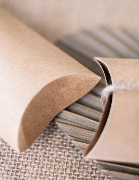 10 Petites boîtes kraft 11 cm