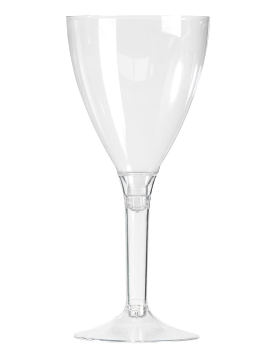 10 Verres à vin pied cristal 160 ml