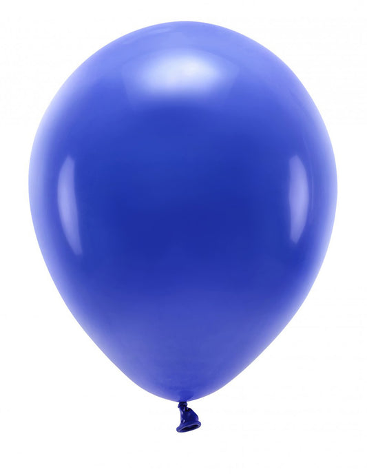 100 Ballons en latex pastel navy 26 cm