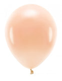 100 Ballons en latex pastel pêche 26 cm