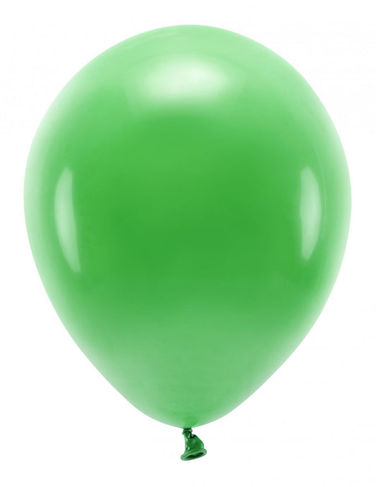 100 Ballons en latex pastel vert 26 cm