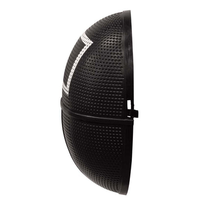 Masque de Soudeur Noir Perforé - Déguisement Halloween Adulte