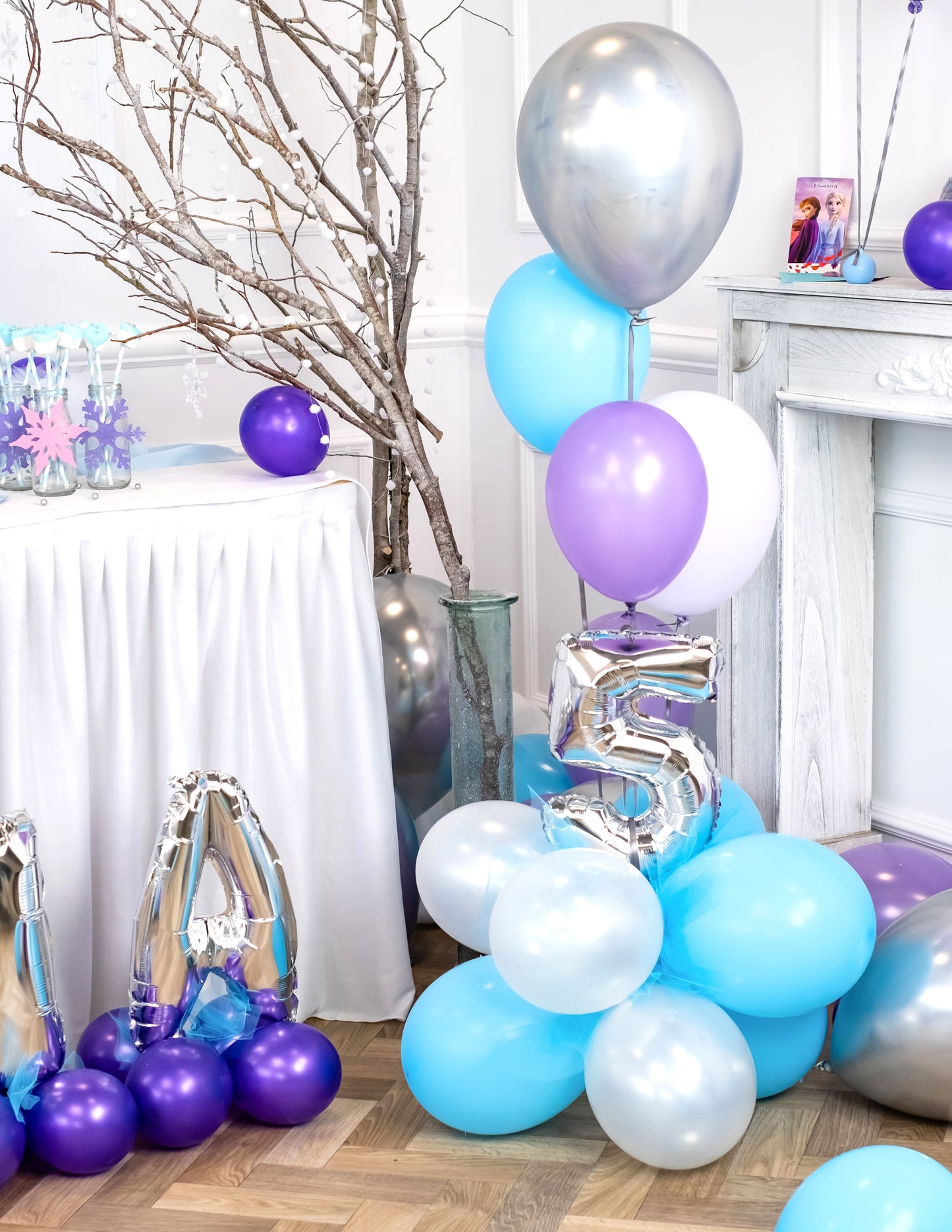 12 Ballons bleu clair 28 cm