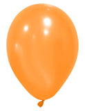 12 Ballons oranges 28 cm