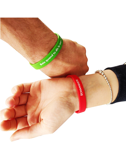 10 Bracelets défis humoristique