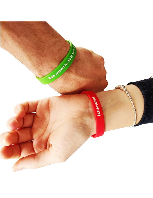 10 Bracelets défis humoristique