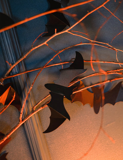 12 Chauve-souris murales décoratives 15 cm