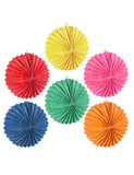 12 Lanternes rondes couleurs assorties 22 cm