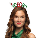 Serre-tête HO HO HO Noël - Accessoire de Fête Paillettes