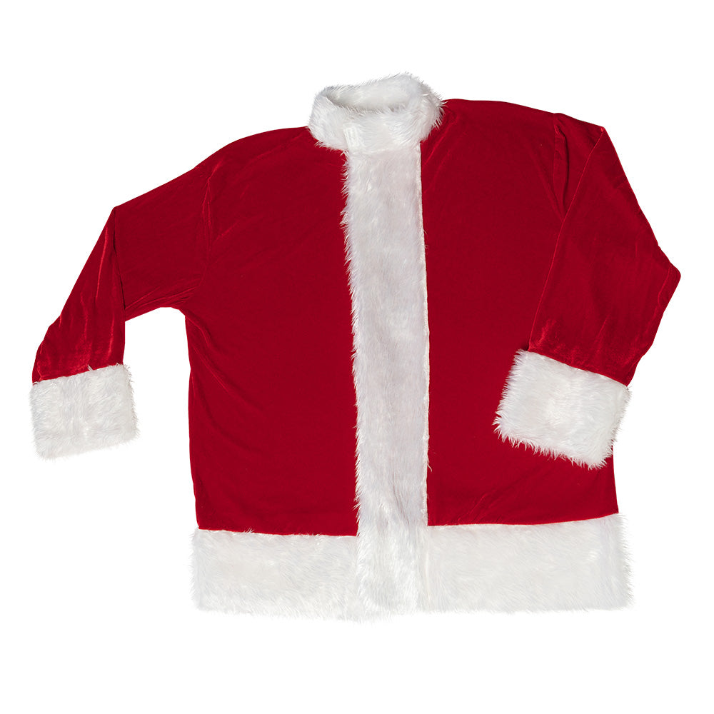 Déguisement Père Noël Deluxe L/XL - Costume Complet 9 Pièces