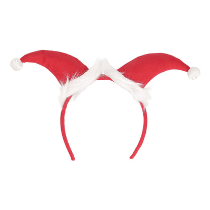 Serre-tête Cornes Lutin Noël avec LED - Déguisement Festif