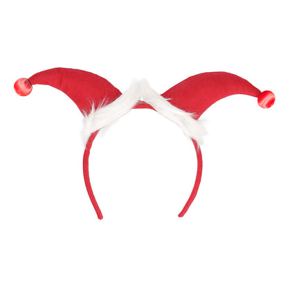 Serre-tête Cornes Lutin Noël avec LED - Déguisement Festif