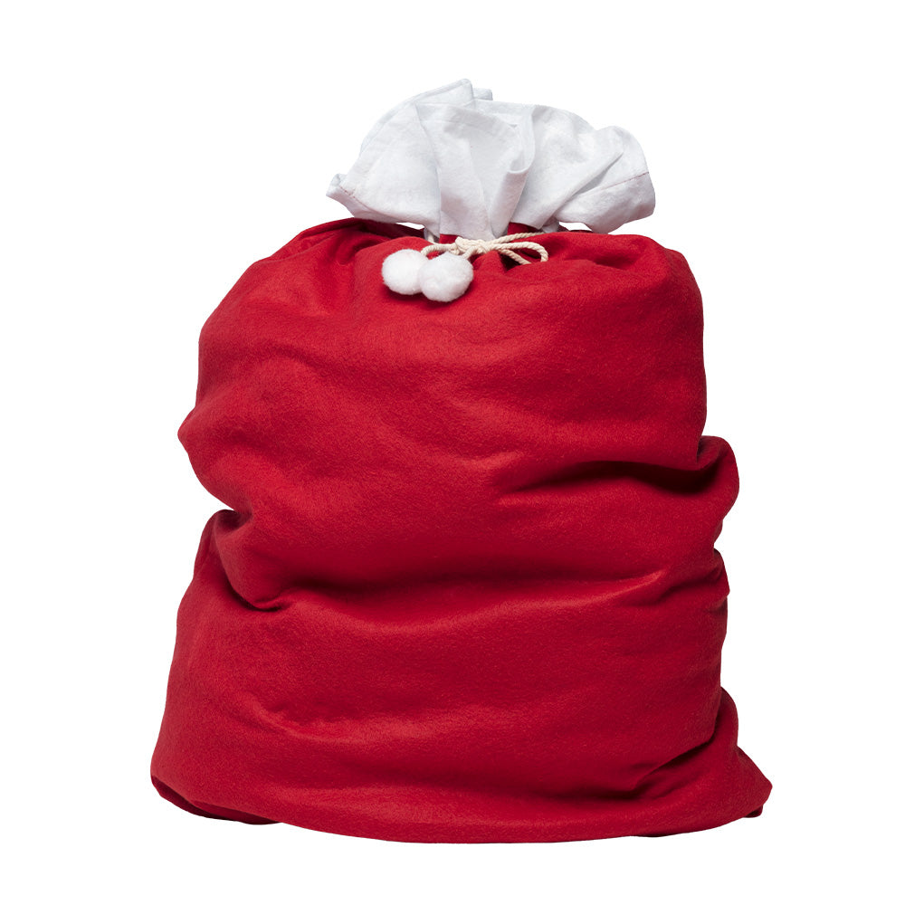 Déguisement Père Noël Complet avec Cape et Sac Cadeau