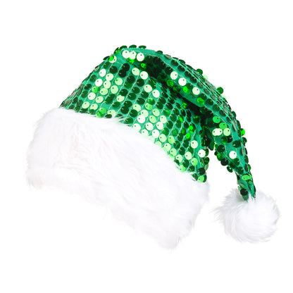 Bonnet Sapin Paillettes Sequins Noël - 6 Coloris