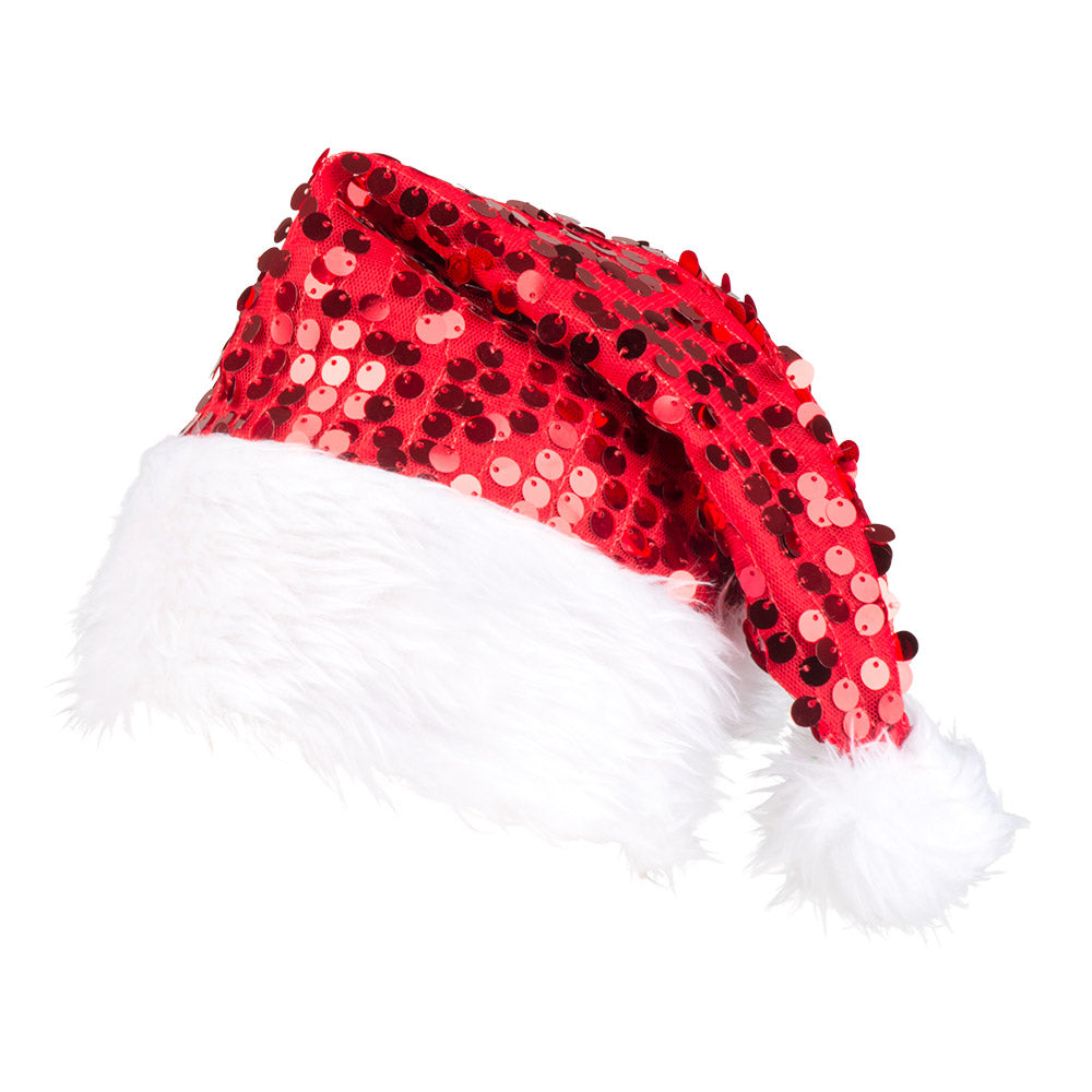 Bonnet Sapin Paillettes Sequins Noël - 6 Coloris
