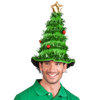 Chapeau Sapin de Noël Géant - Décoration Festive Amusante