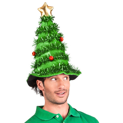 Chapeau Sapin de Noël Géant - Décoration Festive Amusante